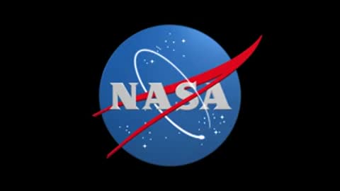 NASA logo animation fading out on a dark background with stars.