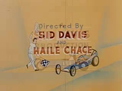Animated title cards with credits and dedication to hot rodders.