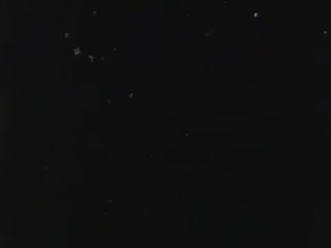 Title card reading THE END with distribution credits against a static dark background.