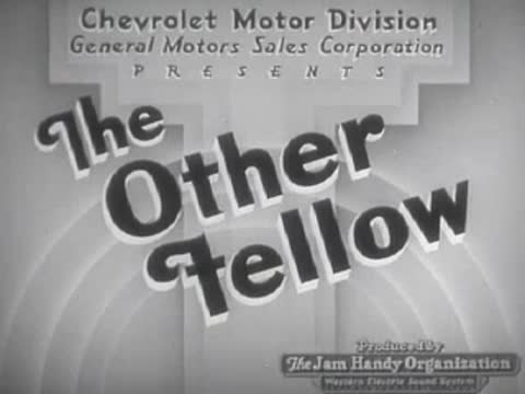 Title card "The Other Fellow" presented by Chevrolet Motor Division.