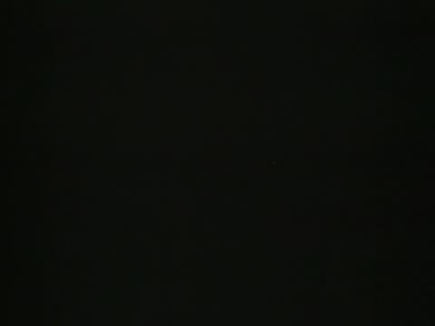 fading out of the end title card into a dark background