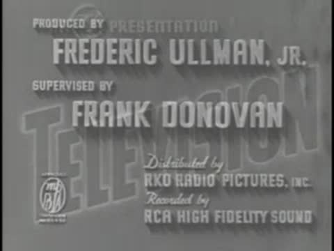 Credits showing producers Frederic Ullman Jr. and Frank Donovan.