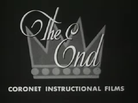 The end title card for Coronet Instructional Films.