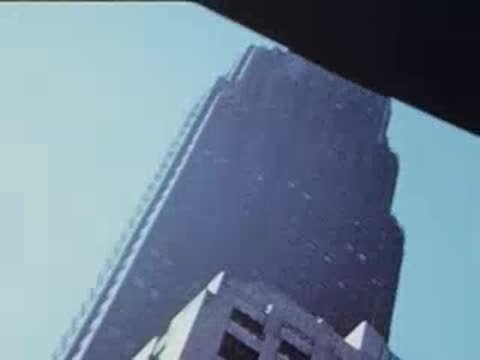 tall skyscraper seen from a low angle against the sky