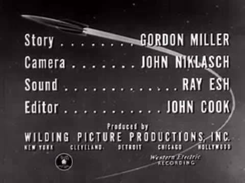 Credits card featuring Lucille, Johnny, and cast names in black and white.