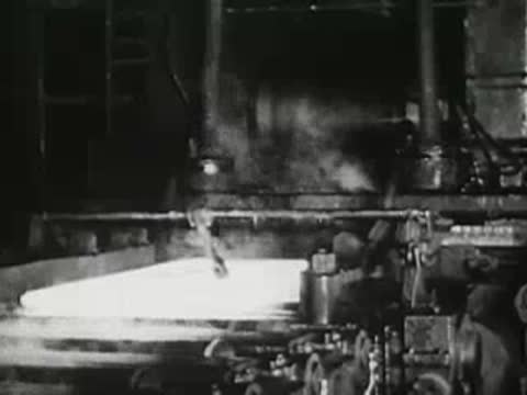 Industrial steam and metal sheets in manufacturing facility