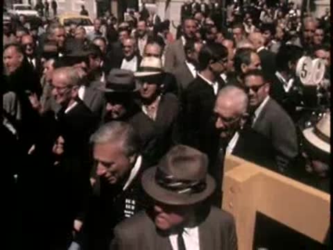 Crowd of people gathered at an outdoor public event