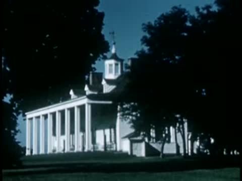 Historic mansion building exterior viewed from a distance