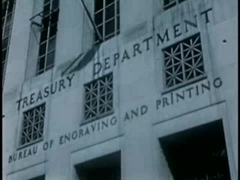Treasury Department and FBI building inscriptions, Washington D.C., 1946