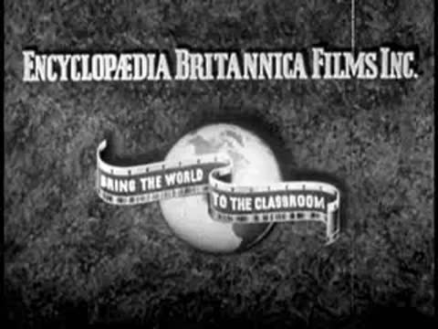 The Encyclopedia Britannica Films Inc logo with a spinning globe.